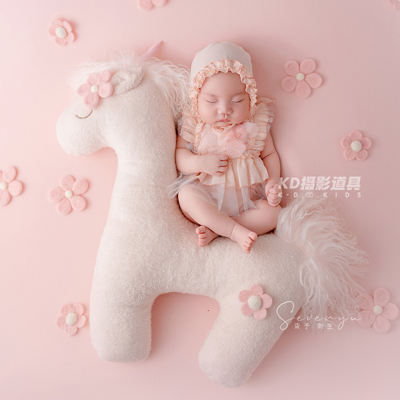 Cute Unicorn Theme Newborn Pho - Infant Photography Props Outfit recension och pris
