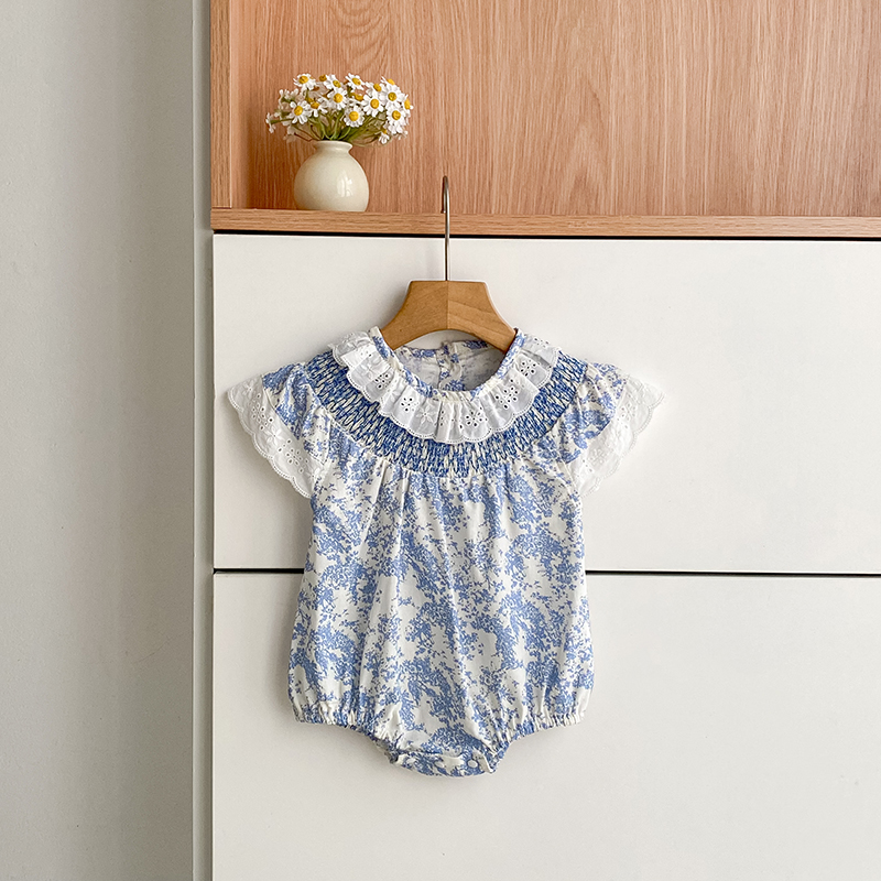2026 New Summer Newborn Infant - Newborn Baby Girl Romper Floral recension och pris