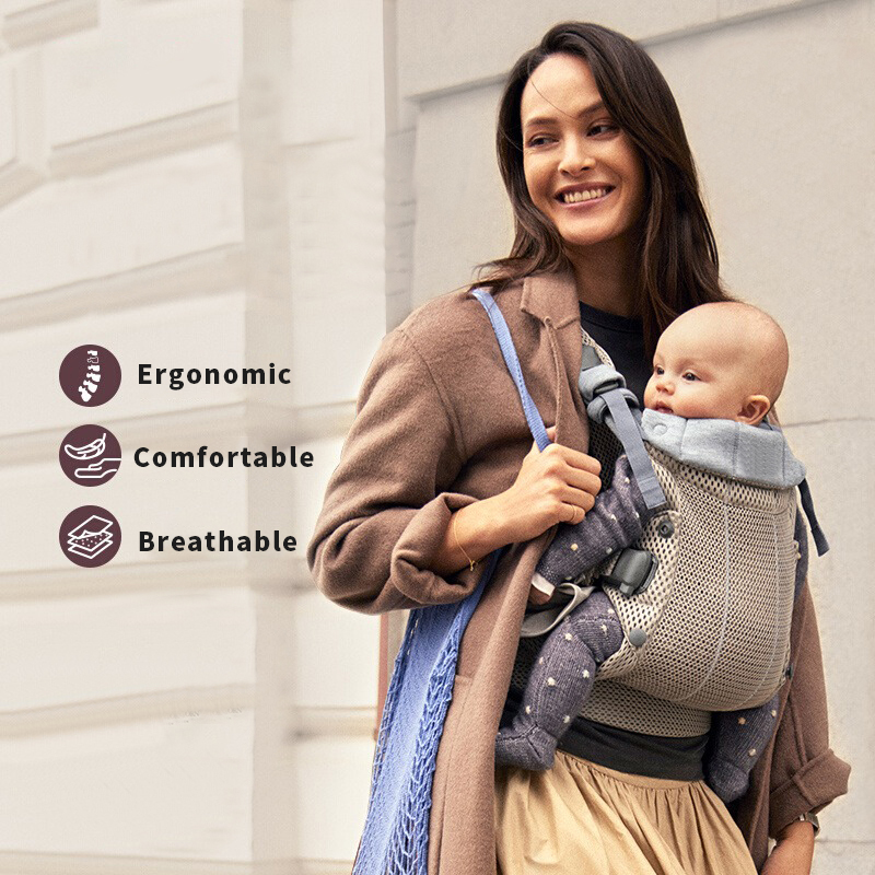 BabyBjorn  Baby Carrier in 3D  - Ergonomic Baby Carrier Newborn To Toddler recension och pris