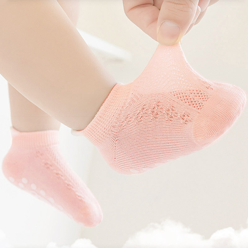5 Pairs Kids Non-Slip Socks Cu - Unisex Baby Socks Non Slip recension och pris
