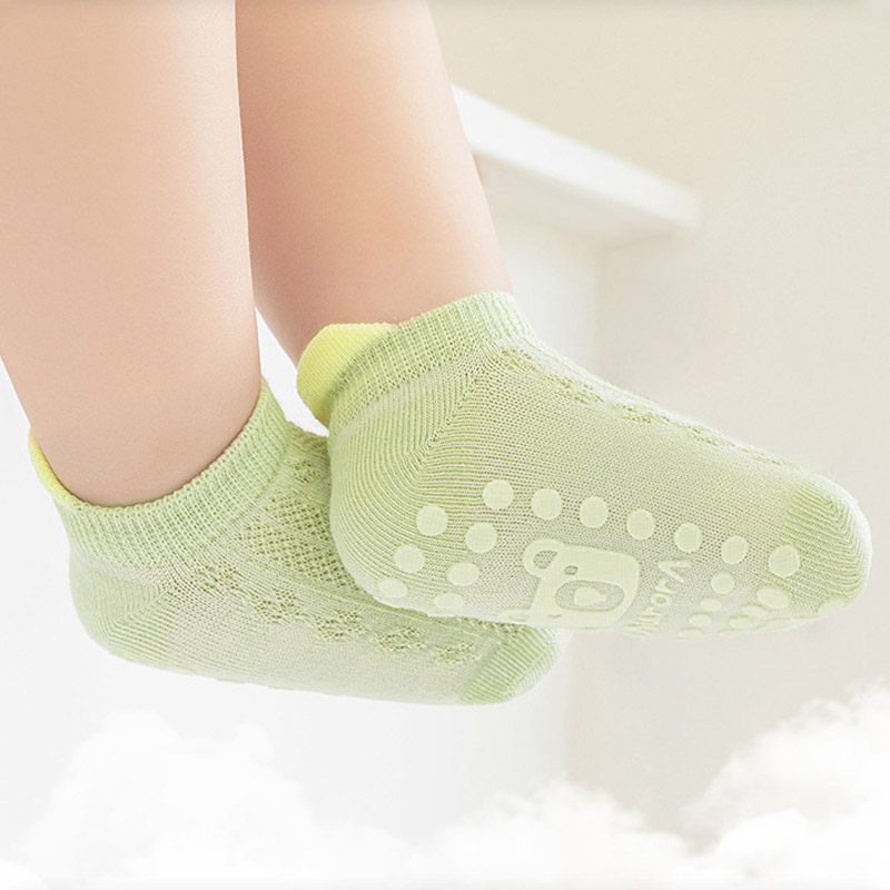 5 Pairs Kids Non-Slip Socks Cu - Unisex Baby Socks Non Slip recension och pris
