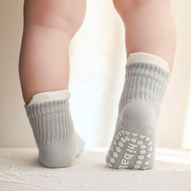3 Pairs Kids Cotton Socks Boys - Unisex Baby Socks Non Slip recension och pris
