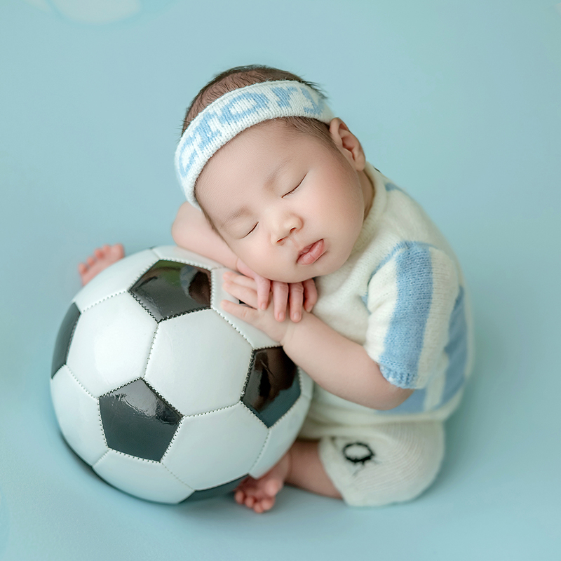 Football Baby Theme Newborn Ph - Infant Photography Props Outfit recension och pris