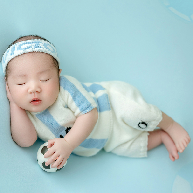 Football Baby Theme Newborn Ph - Infant Photography Props Outfit recension och pris