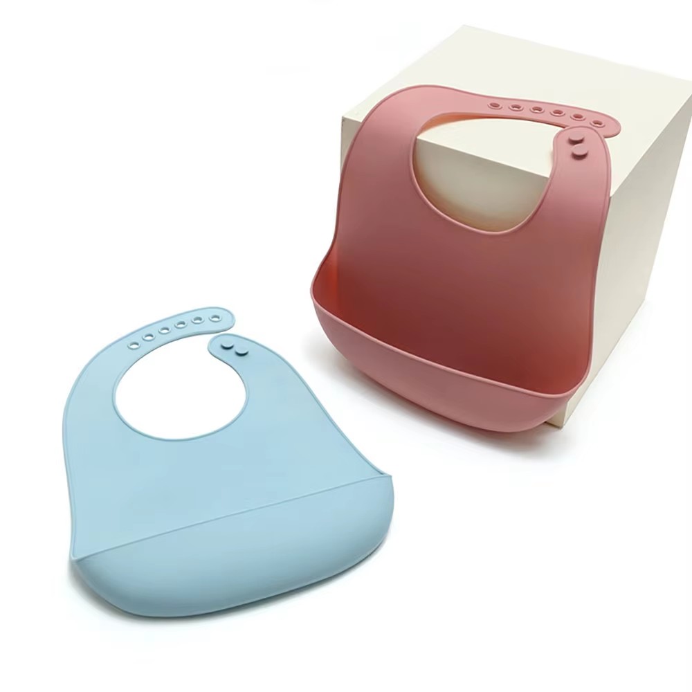 1Pcs Food Grade Silicone Baby  - Waterproof Baby Bibs Silicone recension och pris