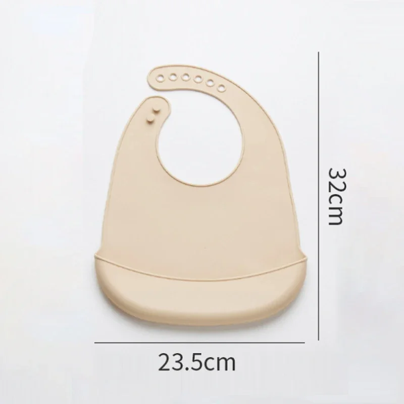 1Pcs Food Grade Silicone Baby  - Waterproof Baby Bibs Silicone recension och pris