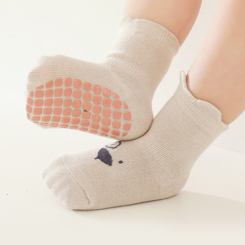 3/5 Pairs Baby Adorable Animal - Unisex Baby Socks Non Slip recension och pris